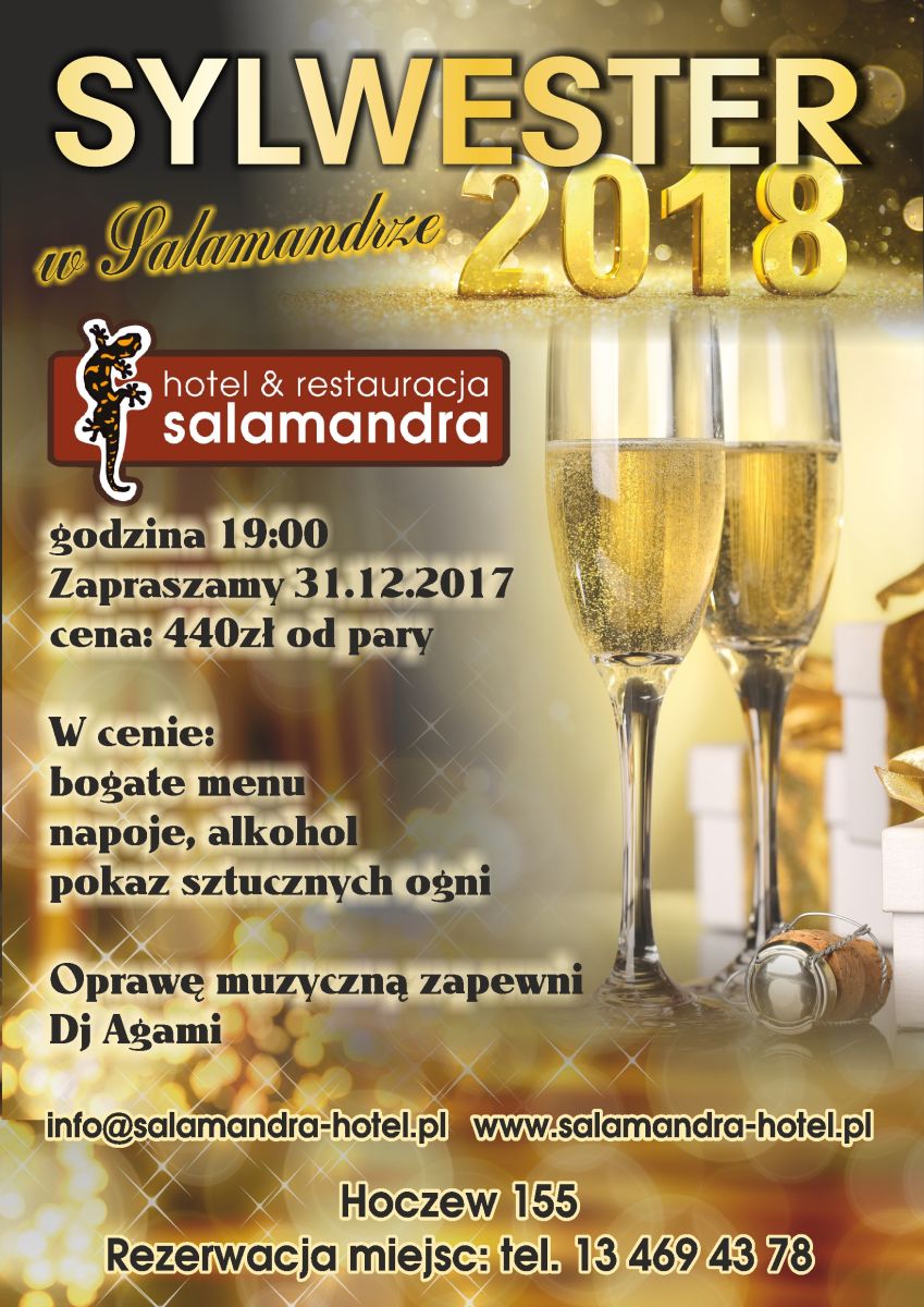 salamandra hotel sylwester 2018