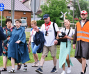 Pielgrzymi z Bieszczad w drodze na Jasną Górę