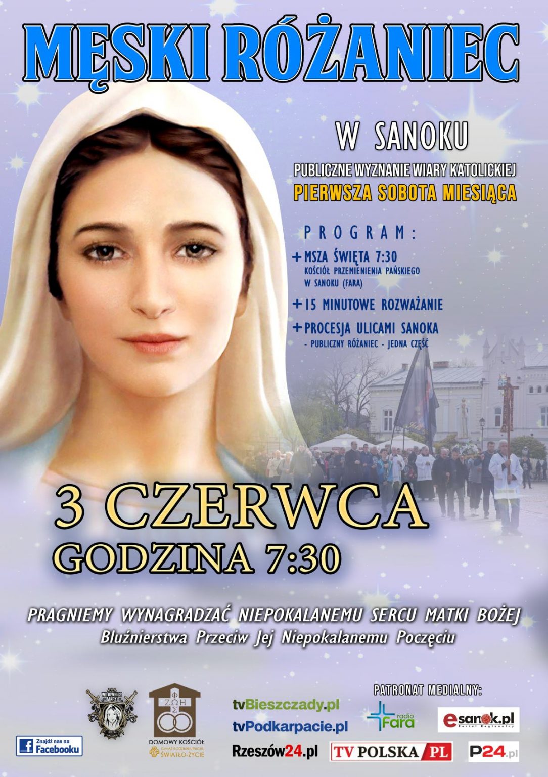 SANOK. Meski Rozaniec przejdzie ulicami miasta juz 3 czerwca (VIDEO ...