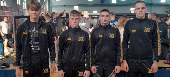 Udany start Texom Samuraj Sanok na Mistrzostwach Europy MMA. Trzy brązowe medale dla sanoczan