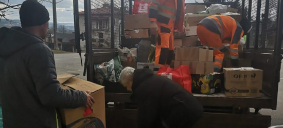 GMINA SANOK: Drugi transport darów dla Borysławia na Ukrainie już na miejscu (FOTO)