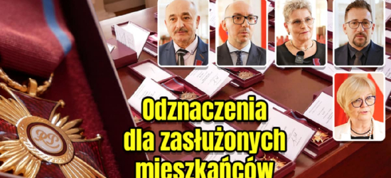 Odznaczenia prezydenta dla zasłużonych mieszkańców Gminy Komańcza (VIDEO, FOTO)