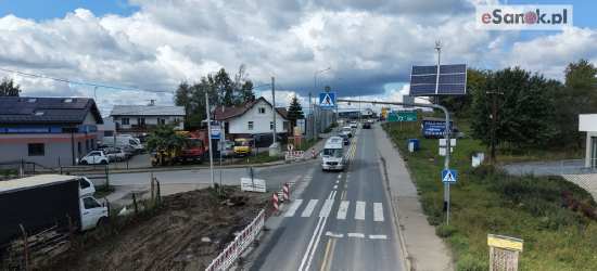 UWAGA KIEROWCY! Czasowe zamknięcie ul. Łany w Sanoku [VIDEO Z LOTU PTAKA]