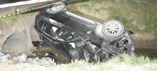 REGION: Dachowanie BMW. Pijany kierowca trafił do aresztu [ZDJĘCIA]