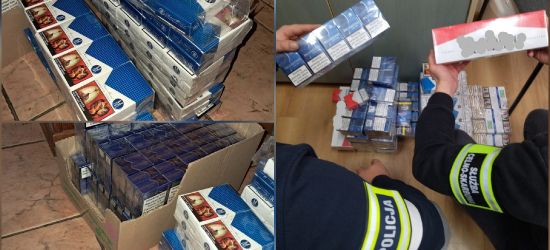 Policja zatrzymała 59-letnią kobietę. Miała ponad 300 paczek nielegalnych papierosów