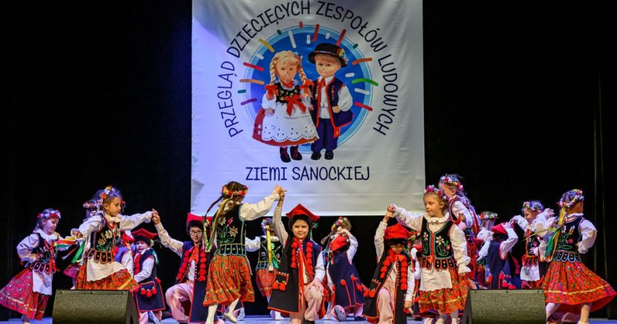 XIII Przegląd Dziecięcych Zespołów Ludowych Ziemi Sanockiej