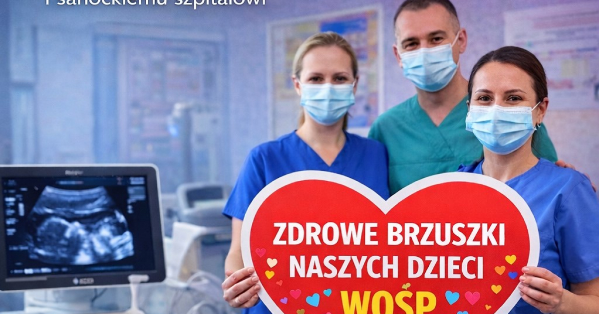 Cenny sprzęt medyczny od WOŚP. Nowy aparat USG trafi do sanockiego szpitala