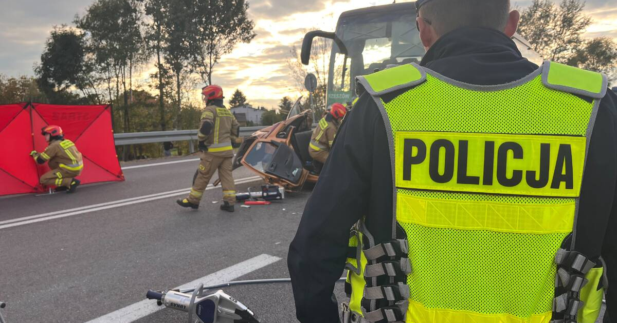 PODKARPACIE. Tragiczny wypadek. Dwie osoby zginęły w zderzeniu z autobusem