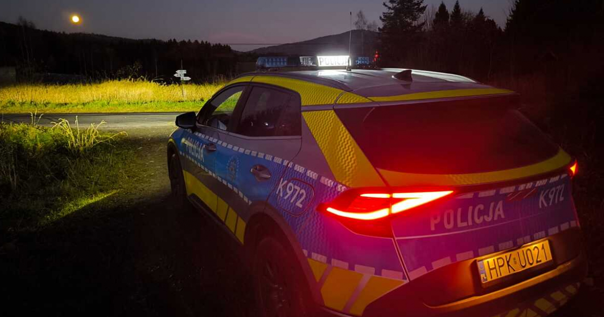 USTRZYKI DOLNE: Pijany motocyklista wiózł pasażerkę. Miał 1,5 promila!