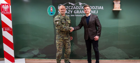Oddział Bieszczadzkiej Straży granicznej odwiedzili przedstawicieli z Muzeum Kresów w Lubaczowie (ZDJĘCIA)