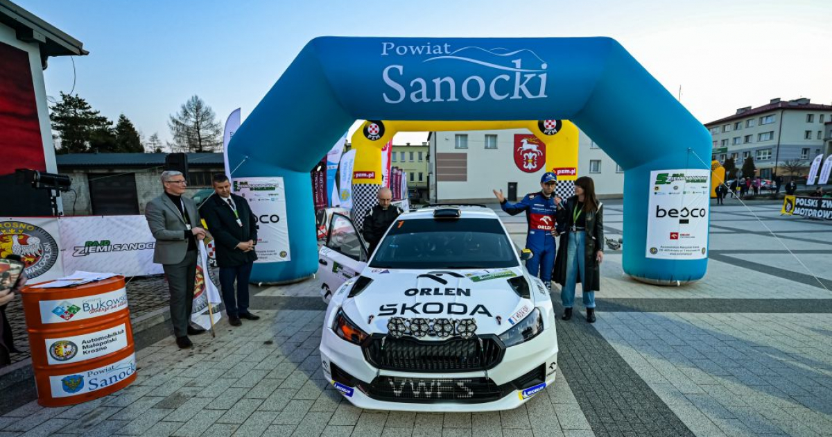 RAJD ZIEMI SANOCKIEJ: Miko Marczyk liderem! Mistrz Europy dyktuje tempo [VIDEO, ZDJĘCIA]