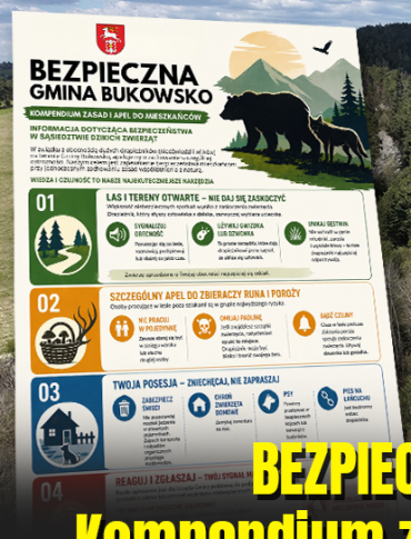 BEZPIECZNA GMINA BUKOWSKO. Kompendium zasad i apel do Mieszkańców