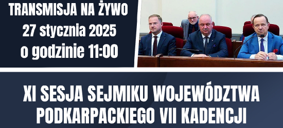 XI Sesja Sejmiku Województwa Podkarpackiego