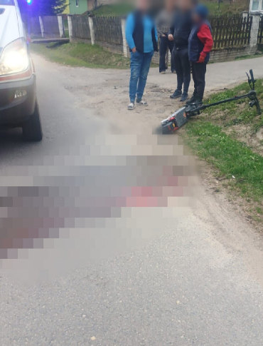 Nietrzeźwy na hulajnodze elektrycznej. 35-latek trafił do szpitala