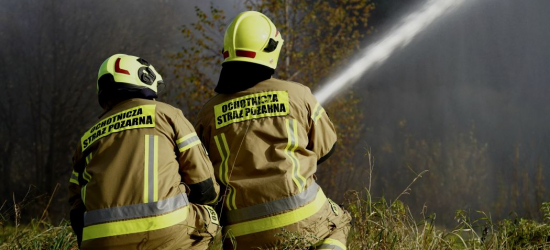 GMINA SANOK: Strażacy z Polski i Słowacji wspólnie doskonalili umiejętności w Tyrawie Solnej [ZDJĘCIA]