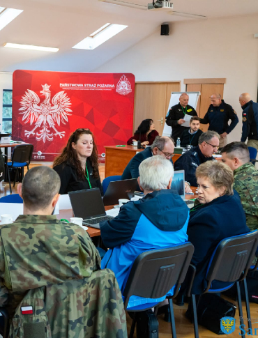 „Reakcja 2026” w Sanoku. Służby sprawdzały gotowość na sytuacje kryzysowe
