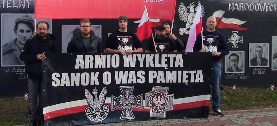 SANOK: Środowisko patriotyczne pamięta o kapitanie Żubrydzie oraz Jego batalionie! (VIDEO)