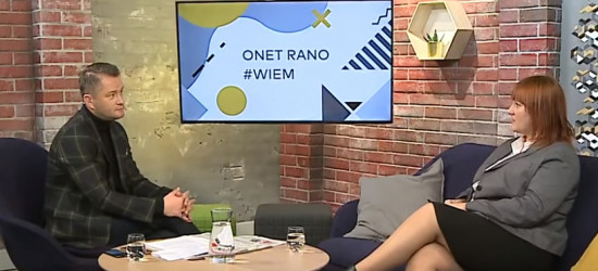 „Szczepionki powinny być dobrowolne, a nie obowiązkowe” – Justyna Socha w „Onet Rano”