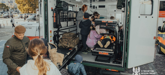 Dzień Ratownictwa Medycznego z udziałem żołnierzy 3 Podkarpackiej Brygady OT