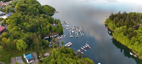 Polańczyk zyska atrakcję dla rowerzystów i spacerowiczów. Powstaje kładka nad Jeziorem Solińskim