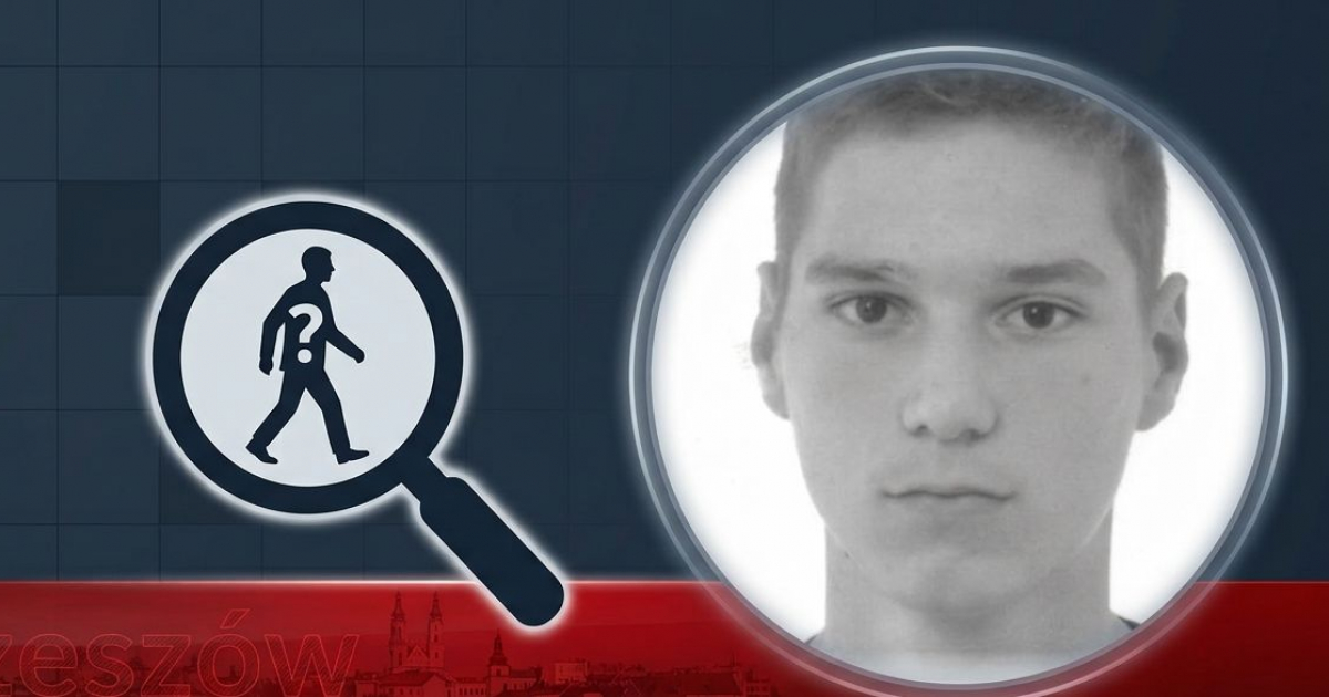 Zaginął 22-letni Maciej Mikusek. Policja apeluje o pomoc!