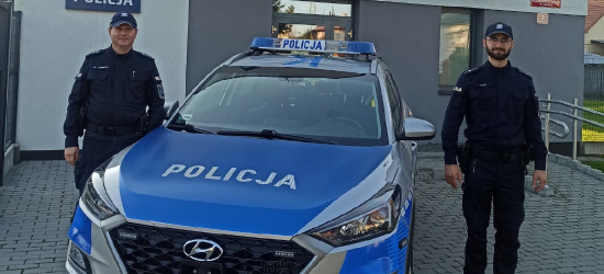 Zdecydowane działanie funkcjonariuszy z Zagórza zapobiegło tragedii nad rzeką Osławą