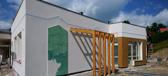 Budowa żłobka w Czerteżu nabiera tempa. Trwają prace wykończeniowe [ZDJĘCIA]