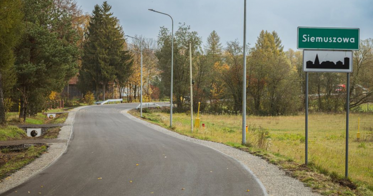 Ponad 1,6 mln zł na drogę w powiecie sanockim. Remont zakończony!