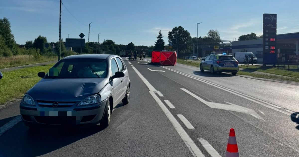 ZARZECZE: Tragiczny wypadek na przejściu dla pieszych. Nie żyje mężczyzna