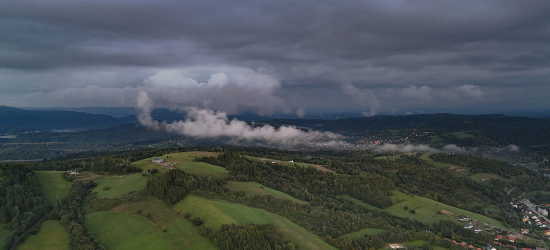 Uwaga na burze w Bieszczadach! BdPN przypomina zasady bezpieczeństwa