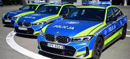 Nowe radiowozy BMW trafiły do podkarpackiej policji [VIDEO, ZDJĘCIA]