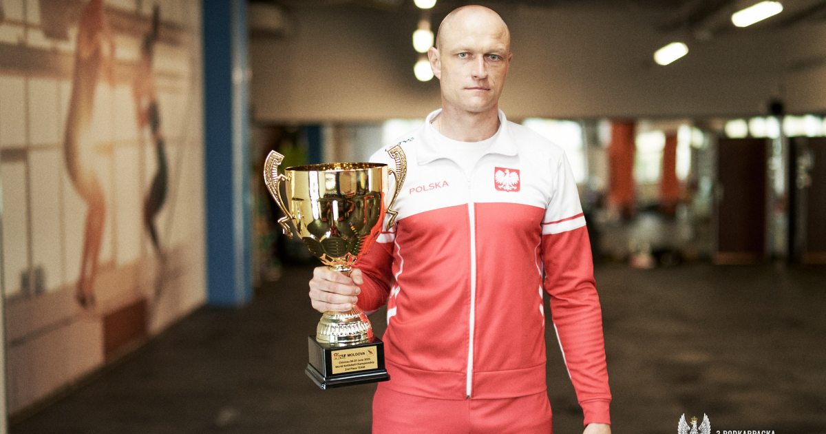 Żołnierz 3 PBOT trzykrotnym mistrzem świata w Kettlebell Sport