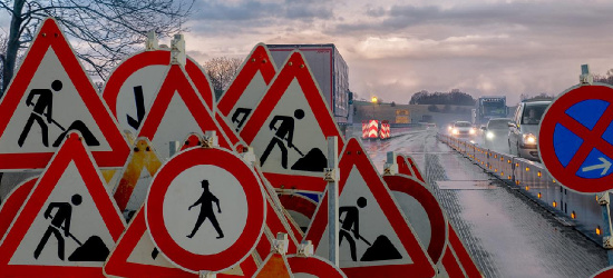 Uwaga! Utrudnienia drogowe na ulicy Słowackiego