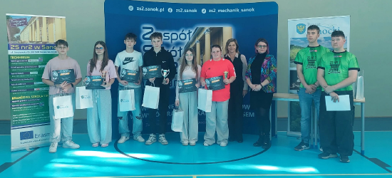 SANOK: Wielki test młodych talentów w „Mechaniku”. Ósmoklasiści walczyli o cenne punkty [ZDJĘCIA]