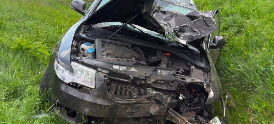 Śmiertelny wypadek na DK28 w Leszczawie Dolnej. Nie żyje motocyklista [ZDJĘCIA]