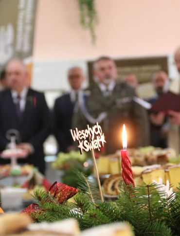 Wigilijne spotkanie żołnierzy Garnizonu Przemyśl [ZDJĘCIA]