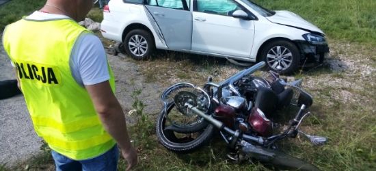 PODKARPACIE: Tragiczny wypadek. Nie żyje motocyklista! (ZDJĘCIE)