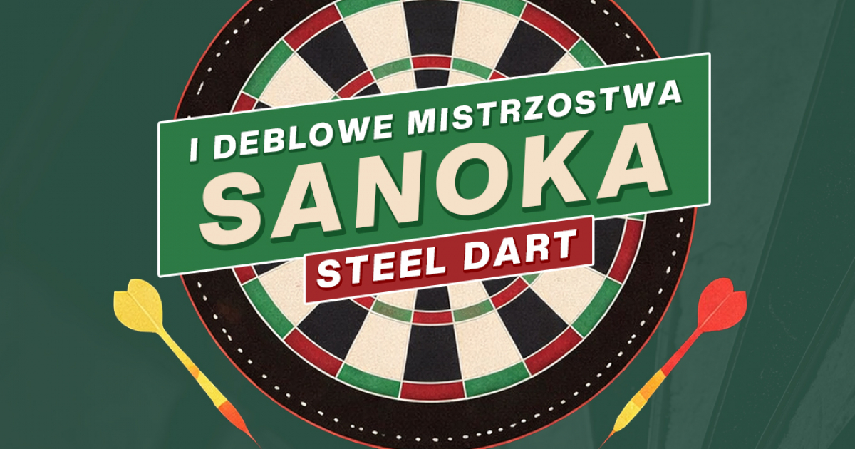 Sanok stolicą darta! Przed nami I Deblowe Mistrzostwa w steel darcie