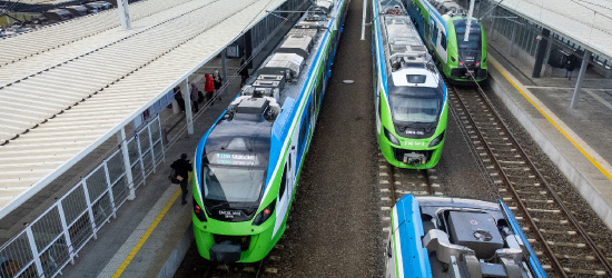 Pociągi przygotowane. Będą wozić obywateli Ukrainy z Krościenka! (FOTO)