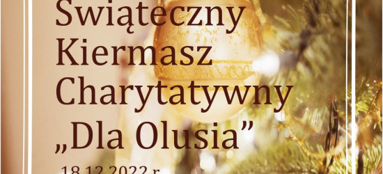 Świąteczny Kiermasz Charytatywny „Dla Olusia” w Wujskiem!