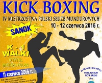 Mistrzostwa Polski Służb Mundurowych w Kickboxingu po raz pierwszy w Sanoku