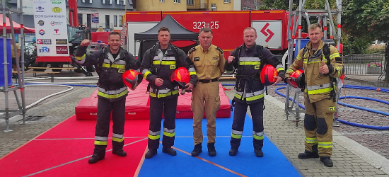 Profesjonalizm i hart ducha. Strażak z Brzozowa w prestiżowych zawodach ogólnopolskich