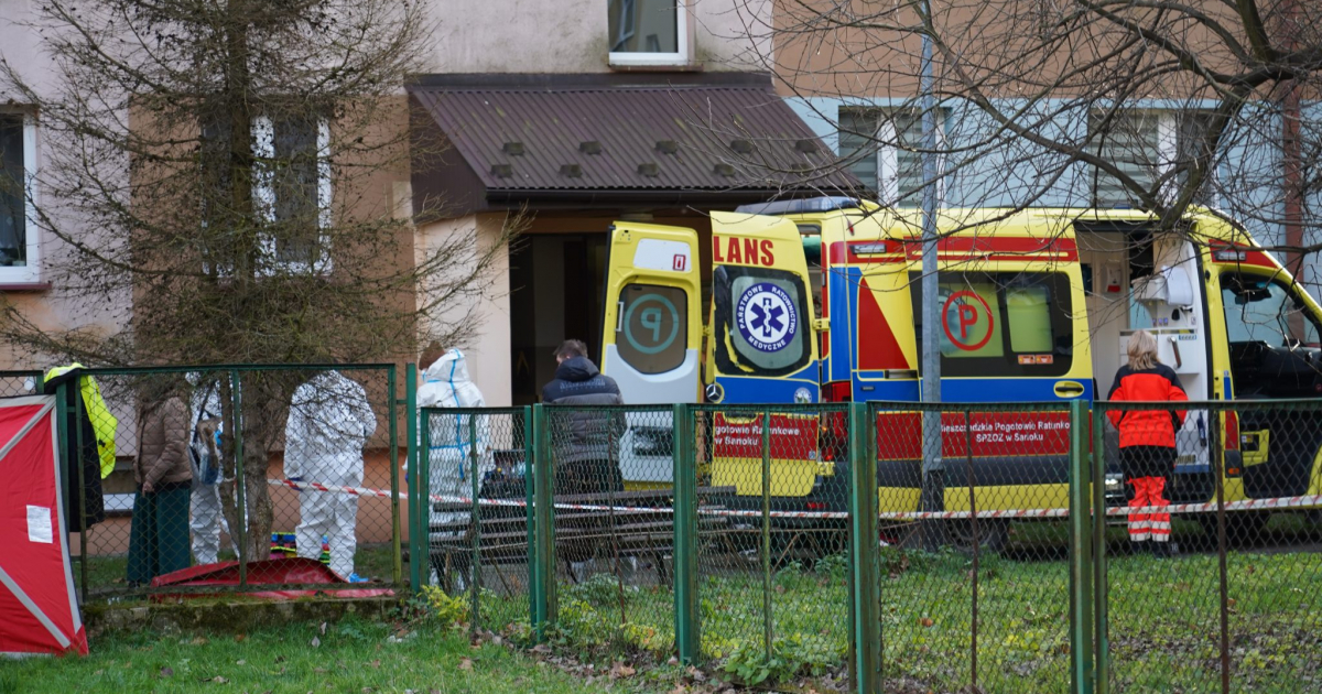 SANOK: Atak na funkcjonariuszy i śmierć kobiety. Prokuratura wydała komunikat