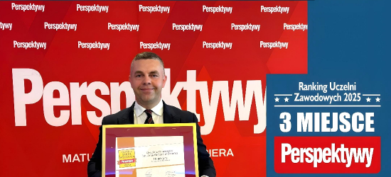 Sukces Uczelni Państwowej w Sanoku! 3. miejsce w rankingu Perspektywy 2025