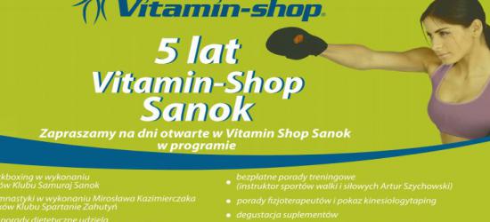 NASZ PATRONAT: 5 lat Vitamin-Shop w Sanoku. Dni otwarte i moc atrakcji