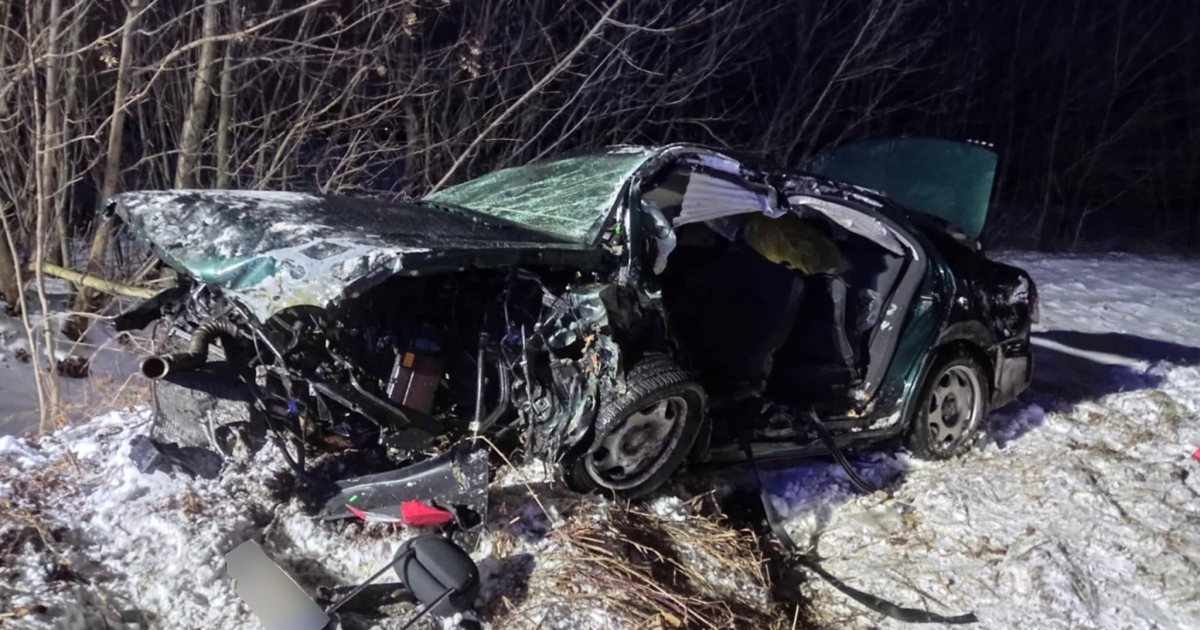 PODKARPACIE. Tragiczny wypadek w Równem. Kierowca zginął na miejscu