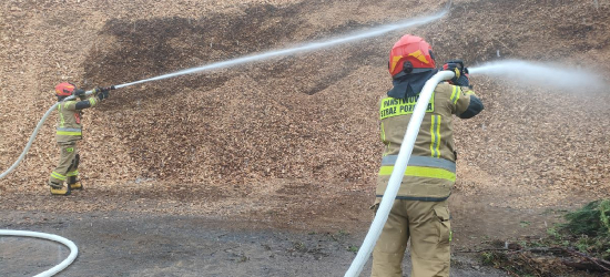 SANOK: Ćwiczenia przeciwpożarowe wraz z próbą ewakuacji (VIDEO, FOTO)