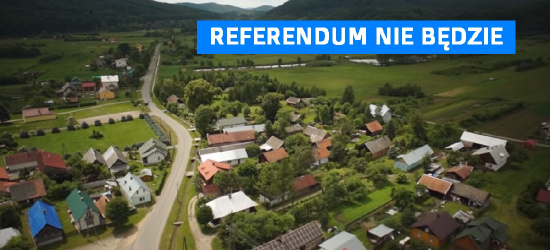 GMINA SANOK: Radni nie chcą referendum i podziału gminy!