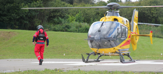 Nowoczesne lądowisko w Sanoku. Szpital stawia na bezpieczeństwo i szybszą pomoc medyczną