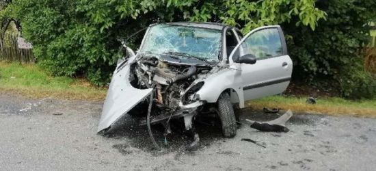 AKTUALIZACJA / REGION: Tragiczny wypadek, nie żyje 54-letni kierowca daewoo (ZDJĘCIA)